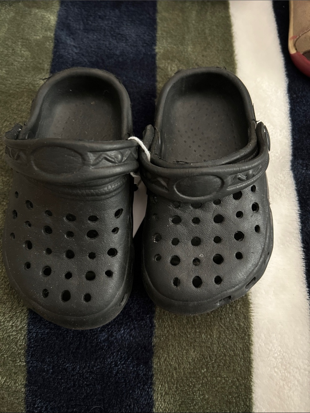 Unk Black Kids Slip-On Water Clogs